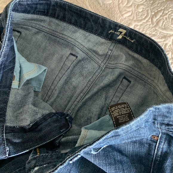 7 for All man Kind Jean Size 31 - Picture 5 of 6